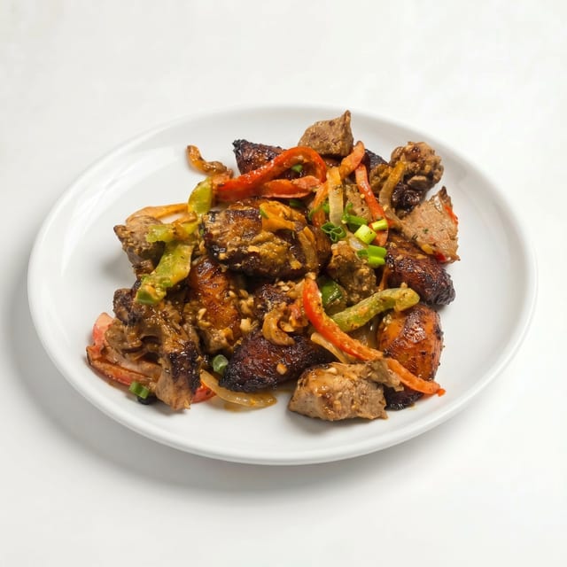 Mango Chili Steak Tips.